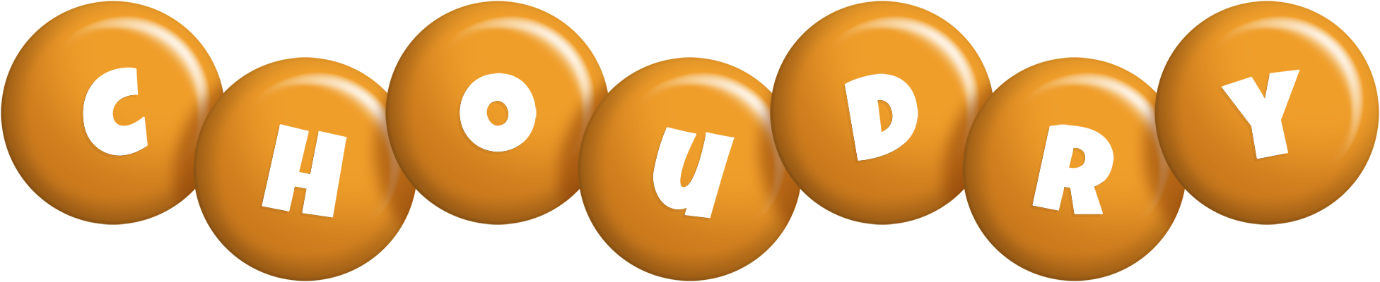 Choudry candy-orange logo