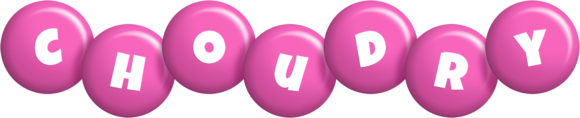 Choudry candy-pink logo