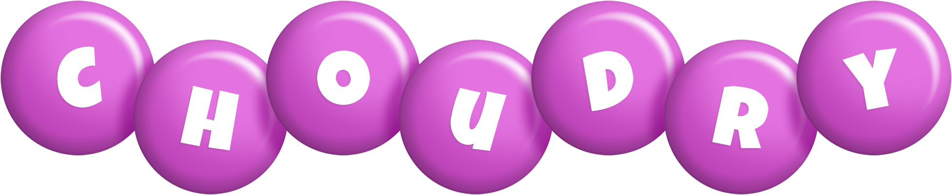 Choudry candy-purple logo