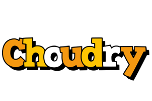 Choudry cartoon logo