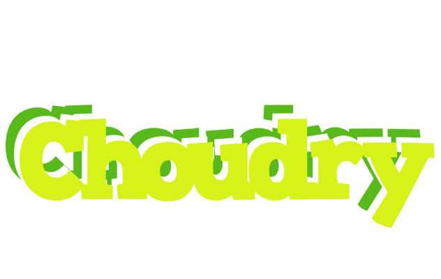 Choudry citrus logo