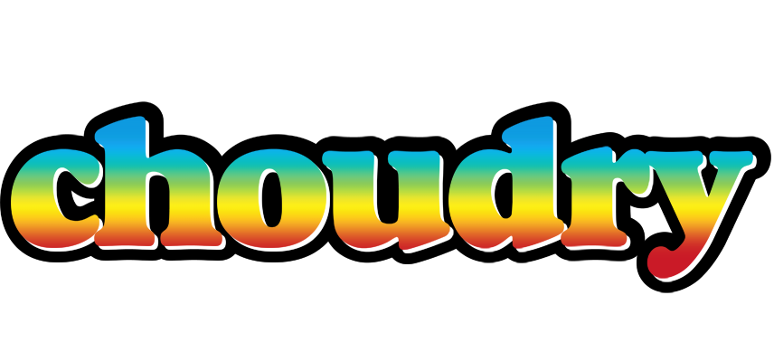 Choudry color logo