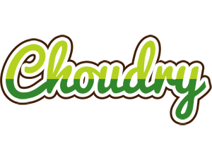 Choudry golfing logo