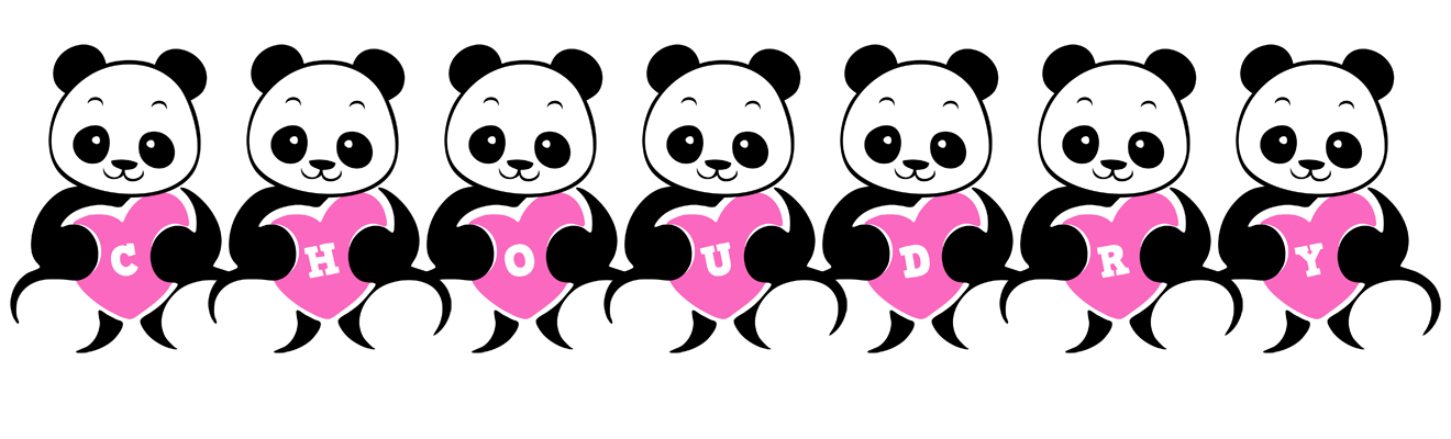 Choudry love-panda logo