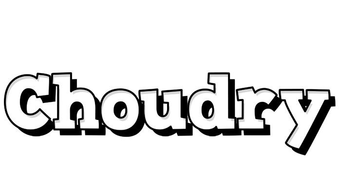 Choudry snowing logo