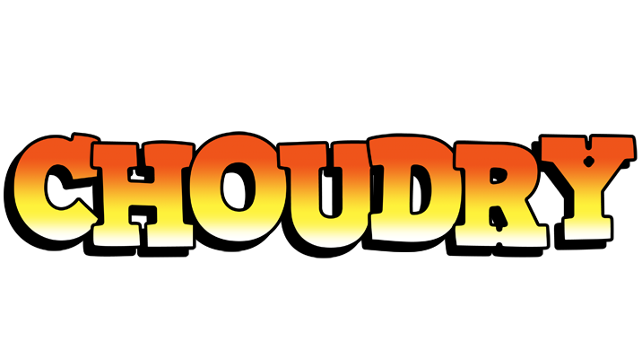 Choudry sunset logo