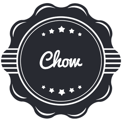 Chow badge logo