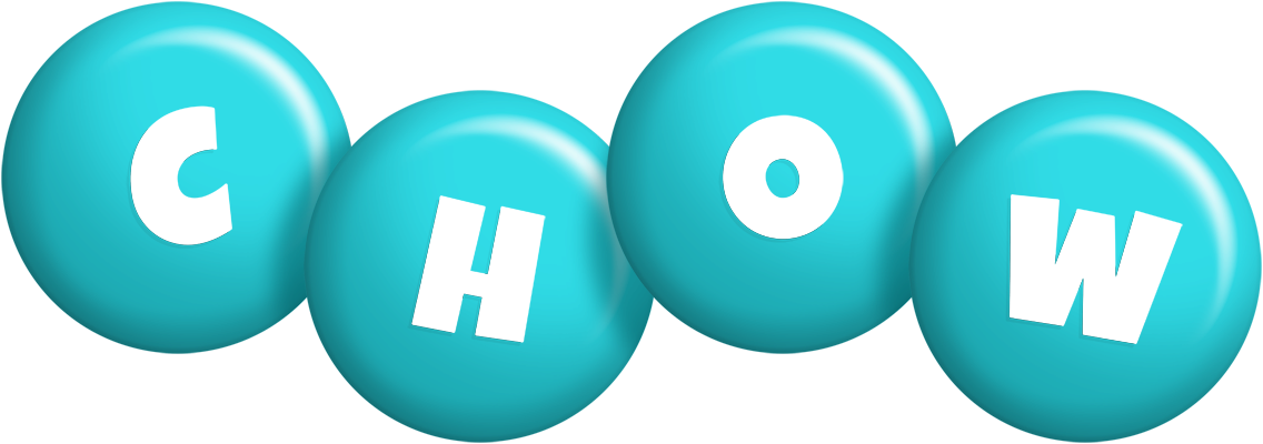 Chow candy-azur logo