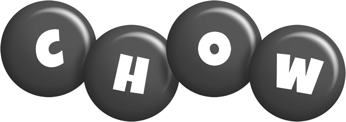 Chow candy-black logo