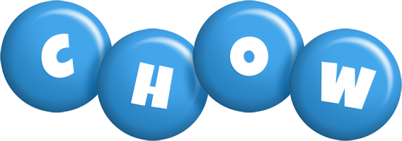 Chow candy-blue logo