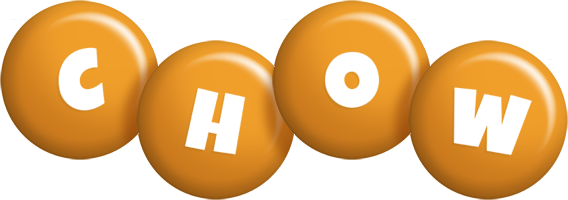 Chow candy-orange logo