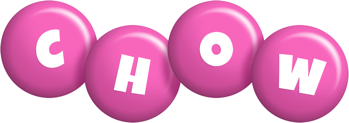 Chow candy-pink logo