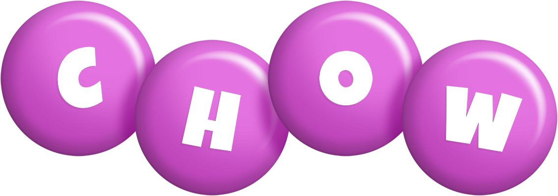 Chow candy-purple logo
