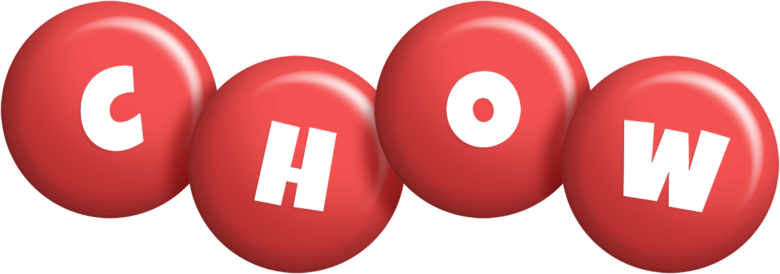 Chow candy-red logo