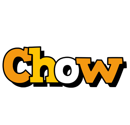 Chow cartoon logo