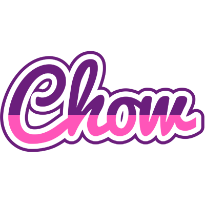 Chow cheerful logo