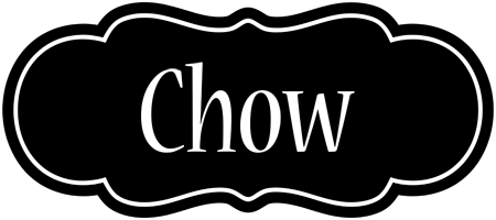 Chow welcome logo