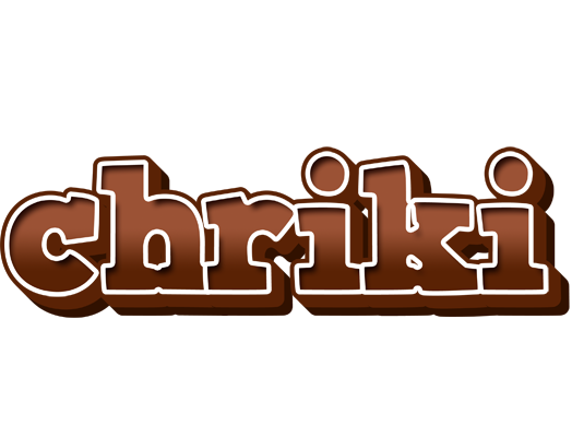 Chriki brownie logo