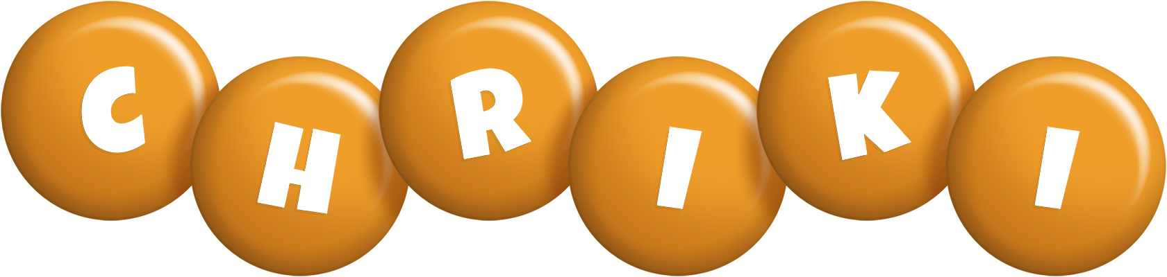 Chriki candy-orange logo