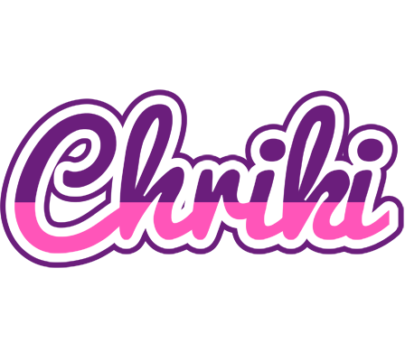 Chriki cheerful logo