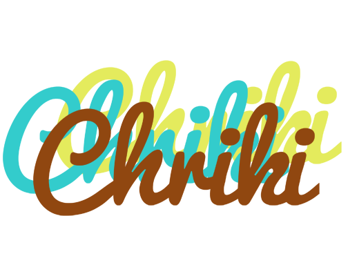 Chriki cupcake logo