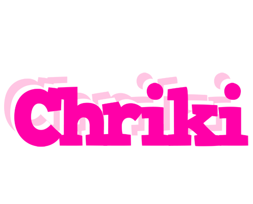 Chriki dancing logo