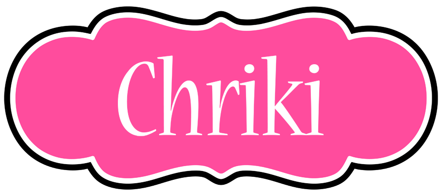Chriki invitation logo