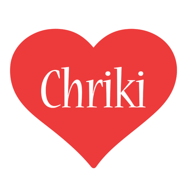 Chriki love logo