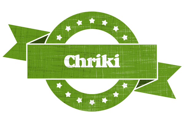 Chriki natural logo
