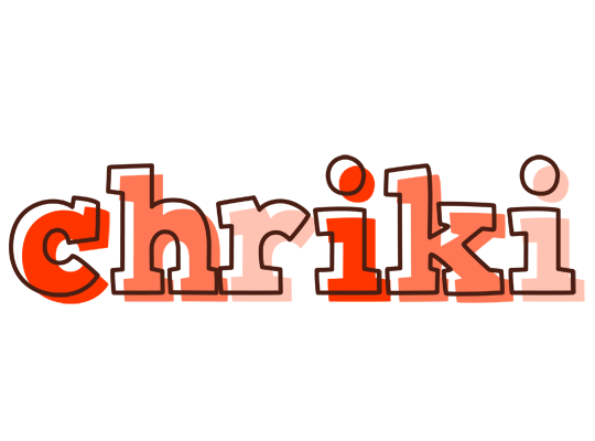 Chriki paint logo