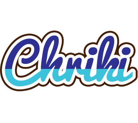 Chriki raining logo