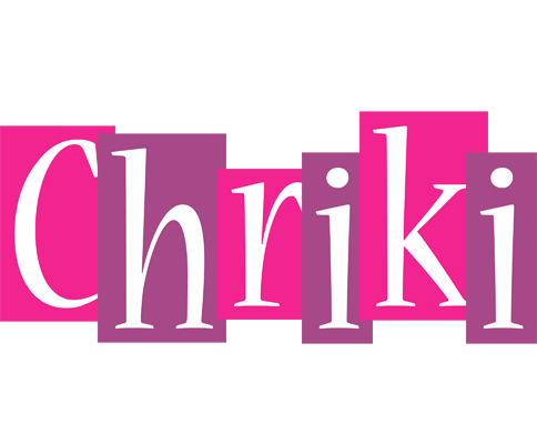 Chriki whine logo