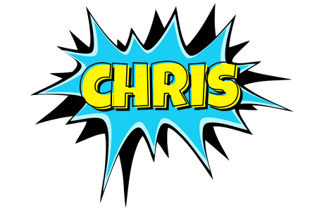 Chris amazing logo