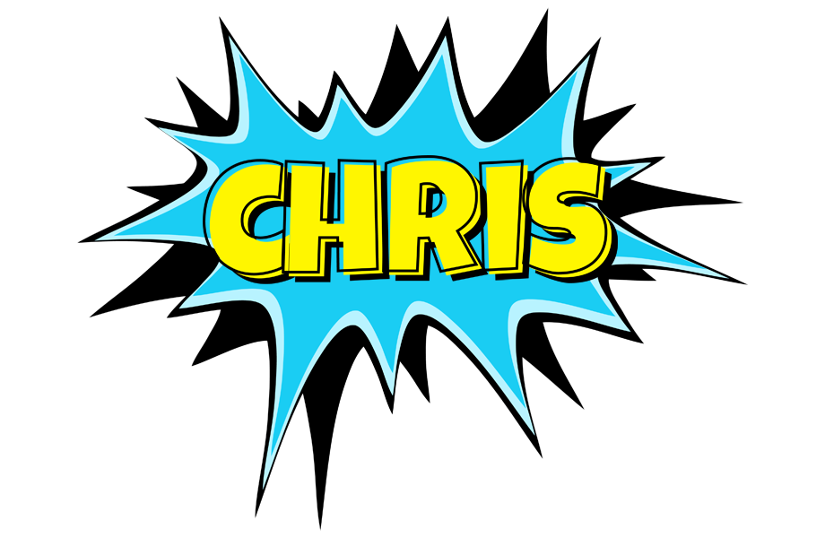 Chris amazing logo