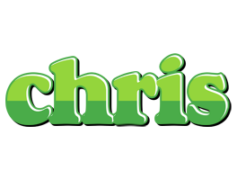 Chris apple logo