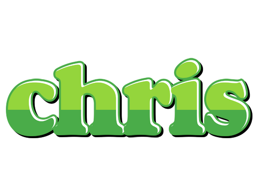 Chris apple logo