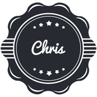 Chris badge logo