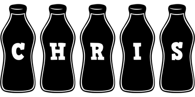 Chris bottle logo