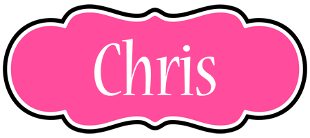 Chris invitation logo