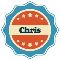 Chris labels logo