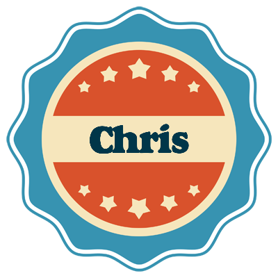 Chris labels logo