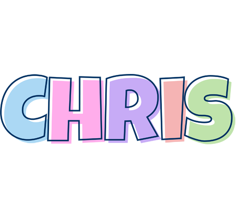 Chris pastel logo