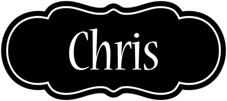 Chris welcome logo