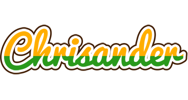 Chrisander banana logo