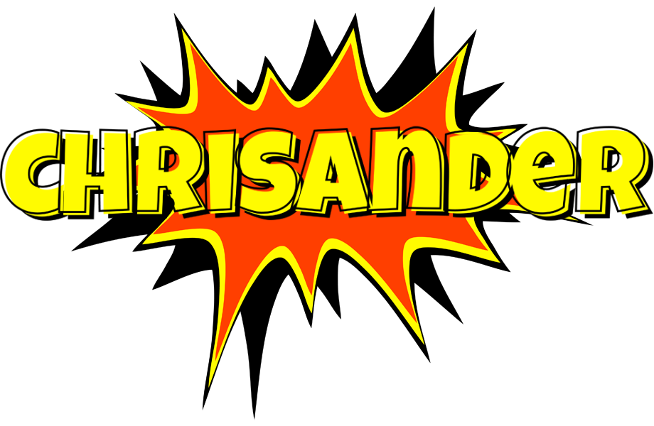 Chrisander bazinga logo