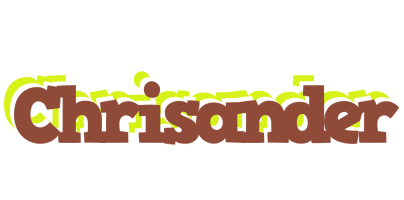 Chrisander caffeebar logo