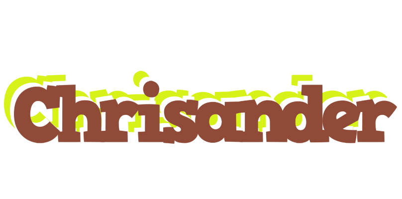Chrisander caffeebar logo