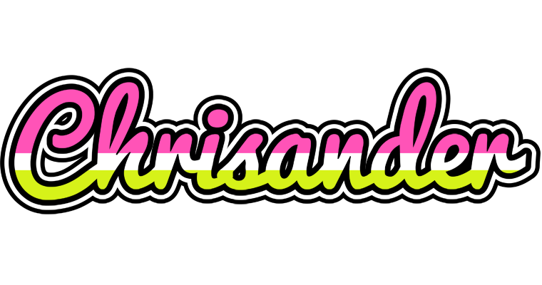 Chrisander candies logo