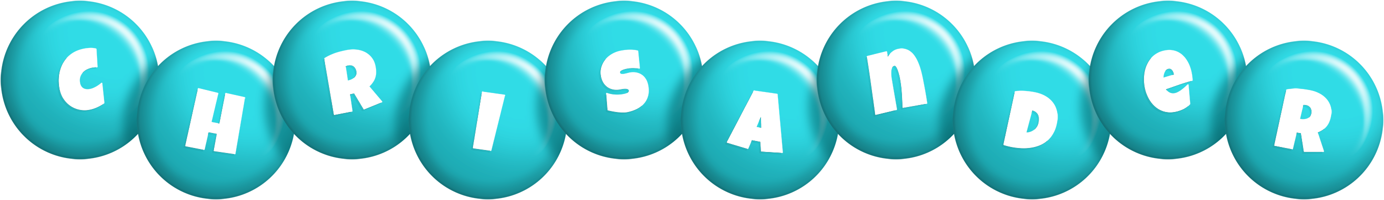 Chrisander candy-azur logo