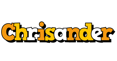 Chrisander cartoon logo